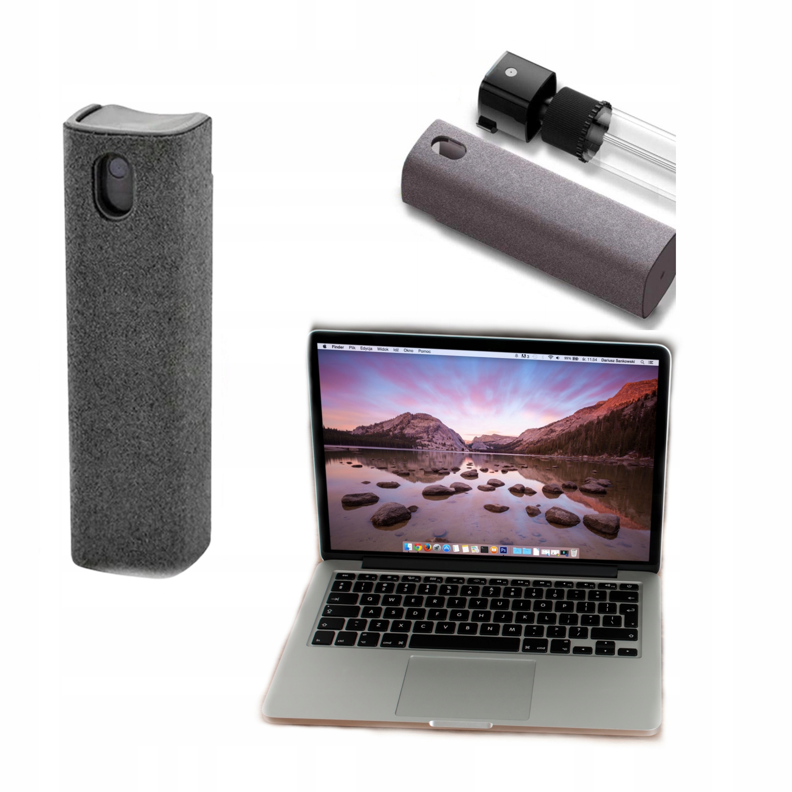 

Zestaw Czyszczący Płyn Do Laptopa Macbooka Pro/air