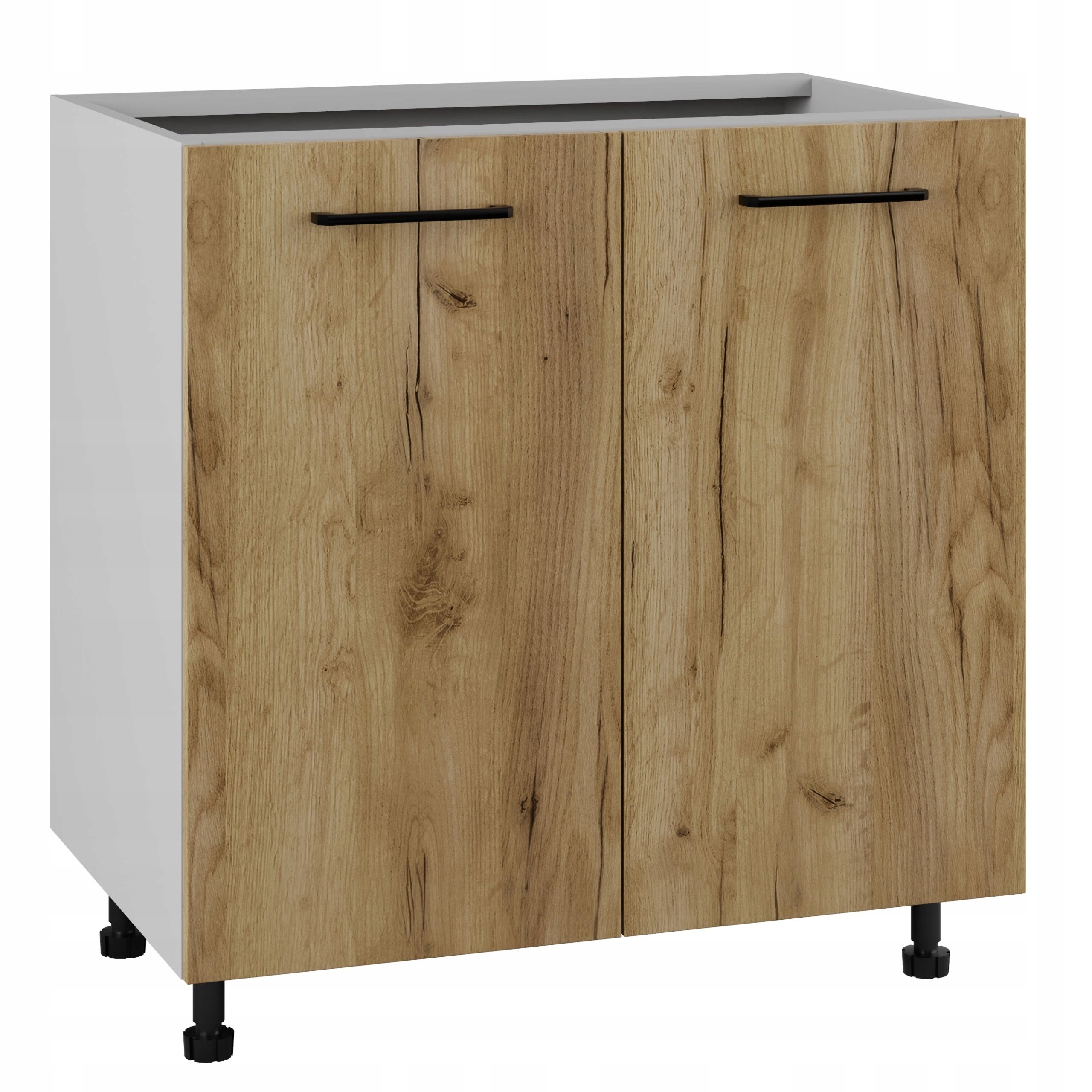 Spodní kuchyňská skříňka 80 Tafla Dub Craft Zlatá