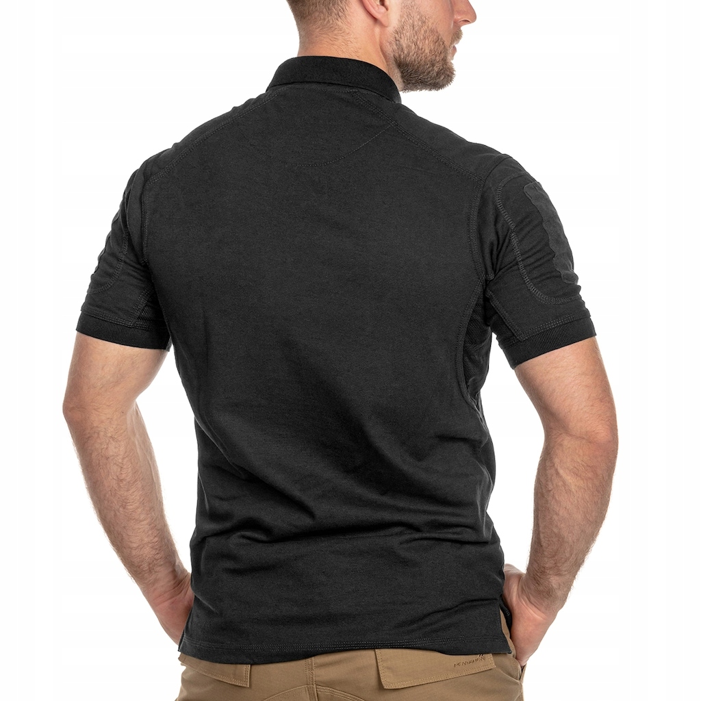 Koszulka polo Texar Elite Pro Black L Rozmiar L