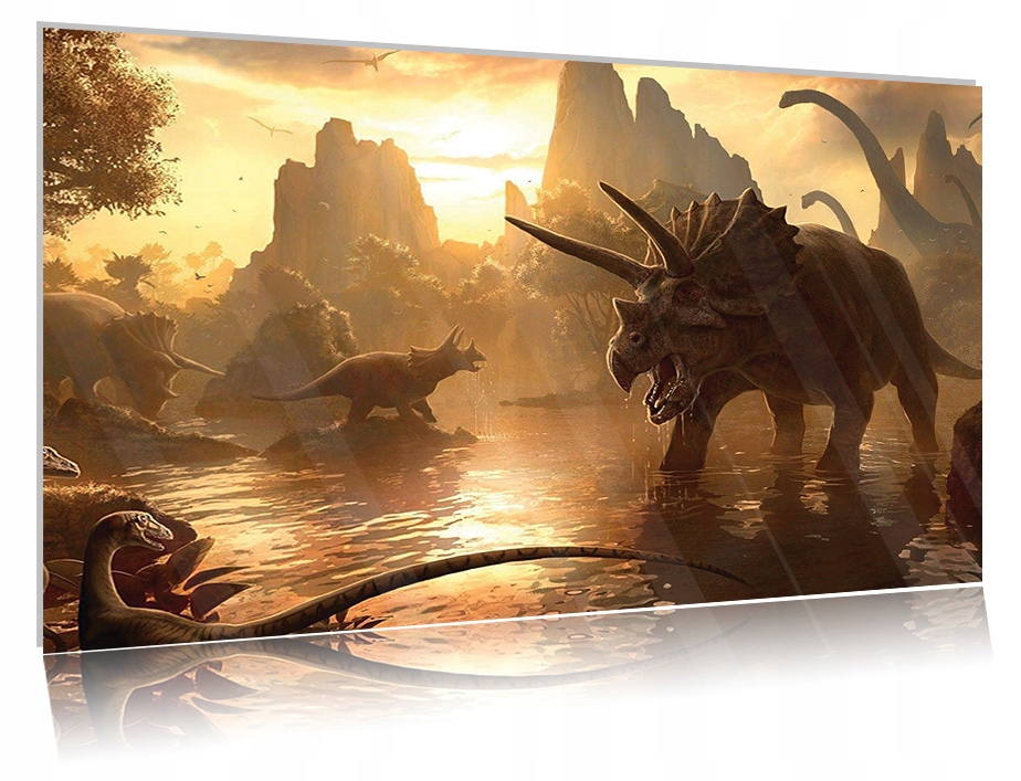 

Obraz szklany na szkle Dinozaury 06 30x20
