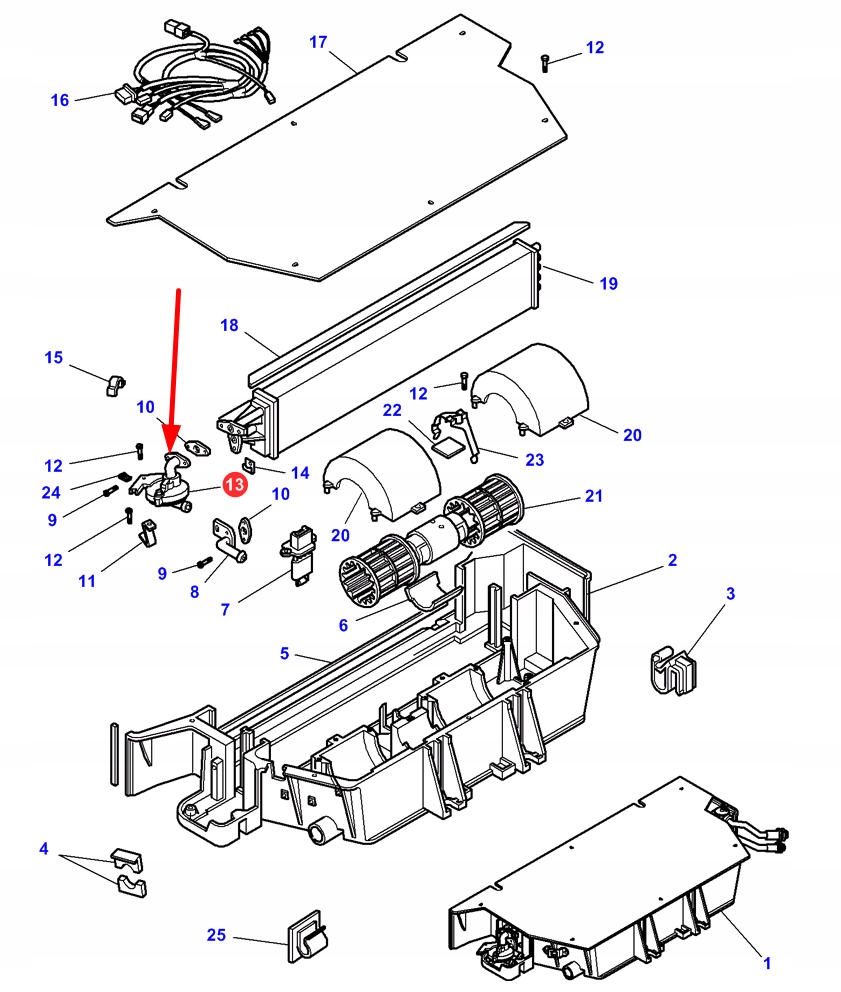 3907300M1 Zawor klimatyzacji Part number 3907300M1