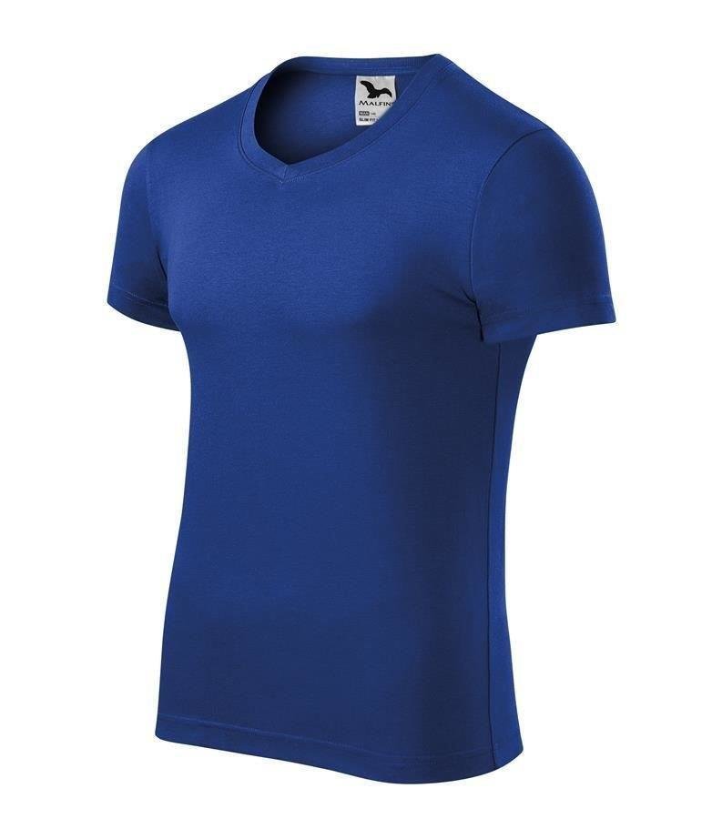 

Wygodna Męska koszulka Malfini Slim Fit chaber 3XL