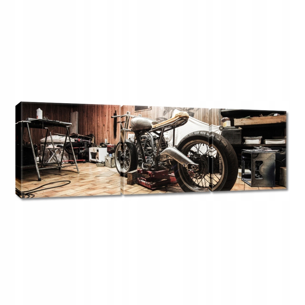 

Obrazy 90x30 Renowacja motocykla