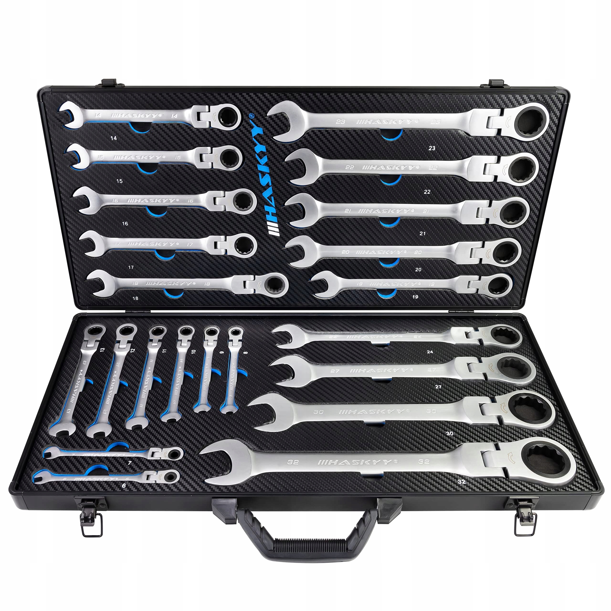 Haskyy 22-częściowy zestaw kluczy