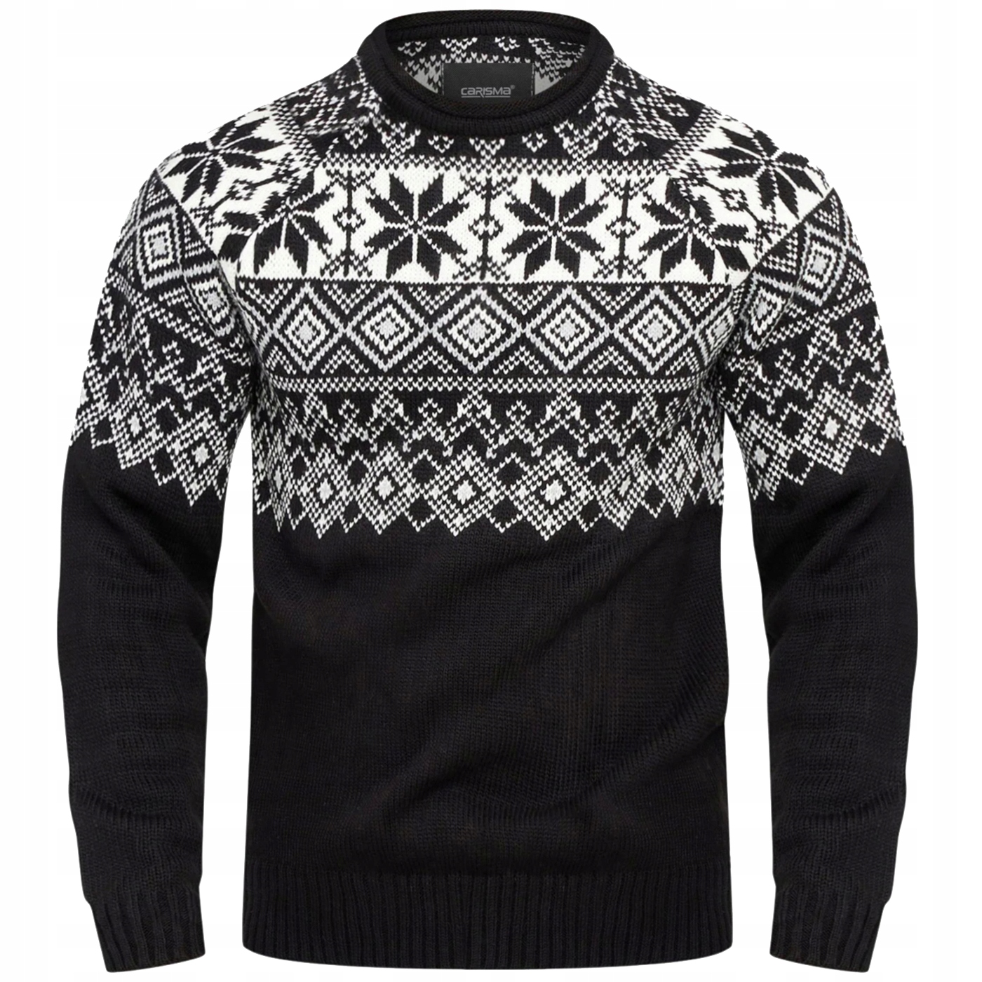 Pánský Norský Svetr Mikina Silný Klasický