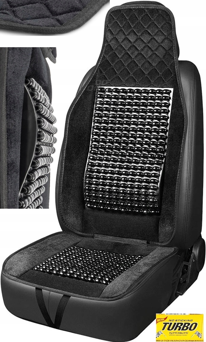 Mata Koralikowa Na Fotel Siedzenie Koraliki Korale Z Podparciem Pod Plecy