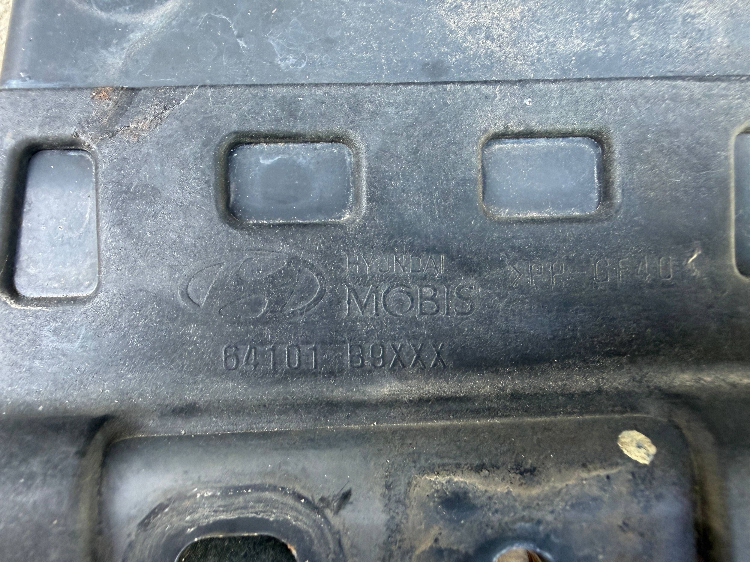 Hyundai I10 2 II 13- bar, wall front front
