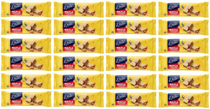 Levně 24 x 160 g Wedel Oplatky na dorty s oříškovou příchutí Karton