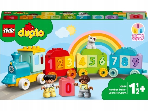 

Lego Duplo Pociąg z cyferkami nauka liczenia 10954