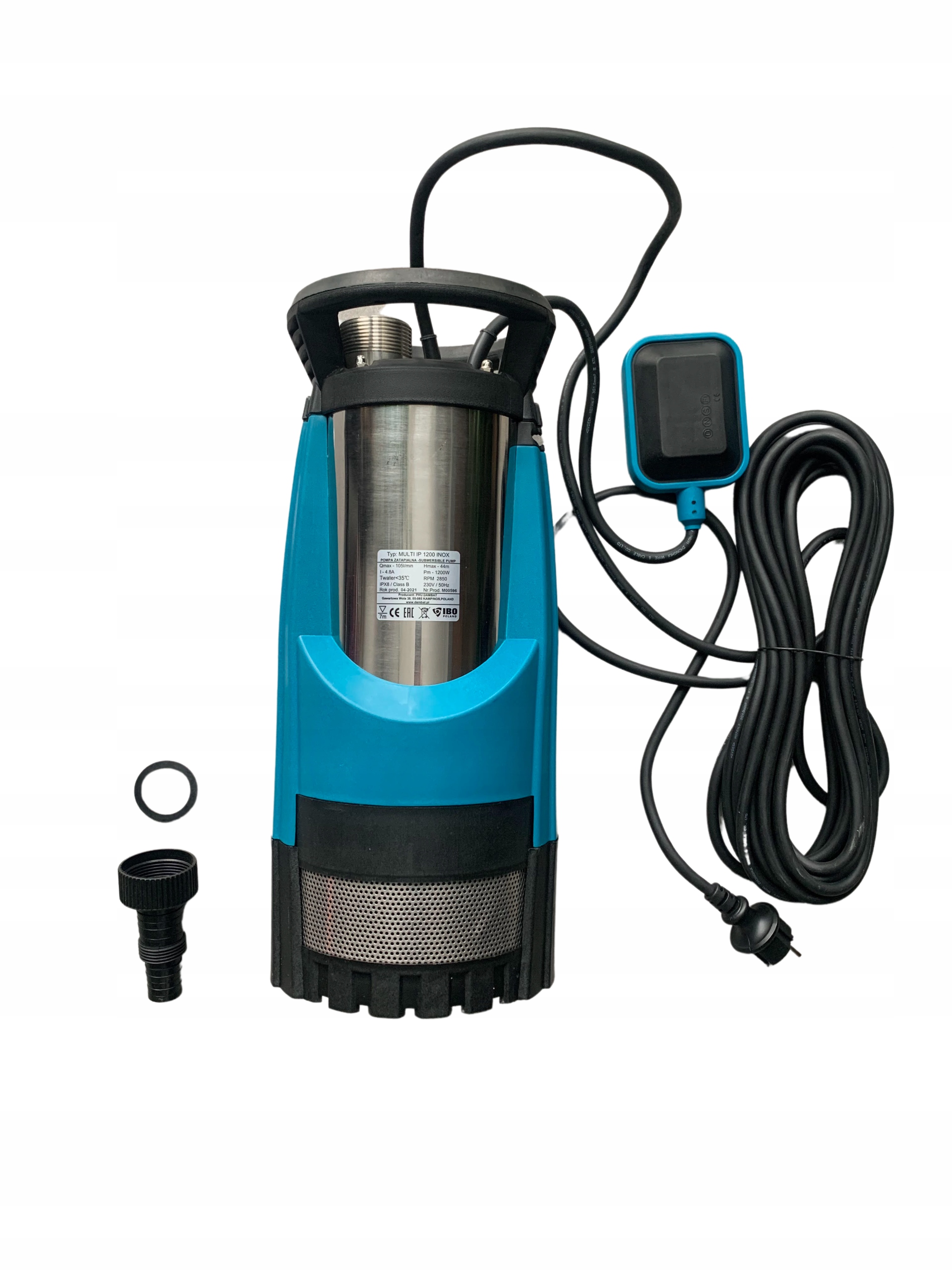 

Pompa zatapialna wysokociśnieniowa 4,4bar 6300l/h