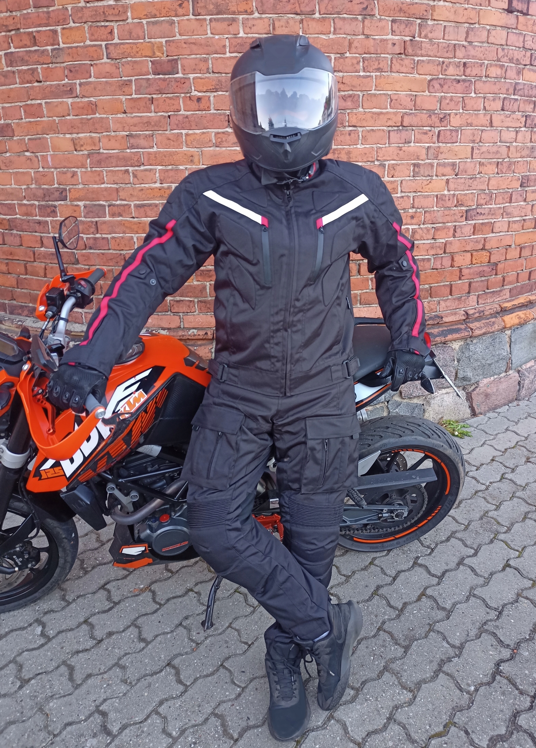 Profesionálny oblek Prepracovaný Efektívny Bezpečný Vzhľad Moto 4XL