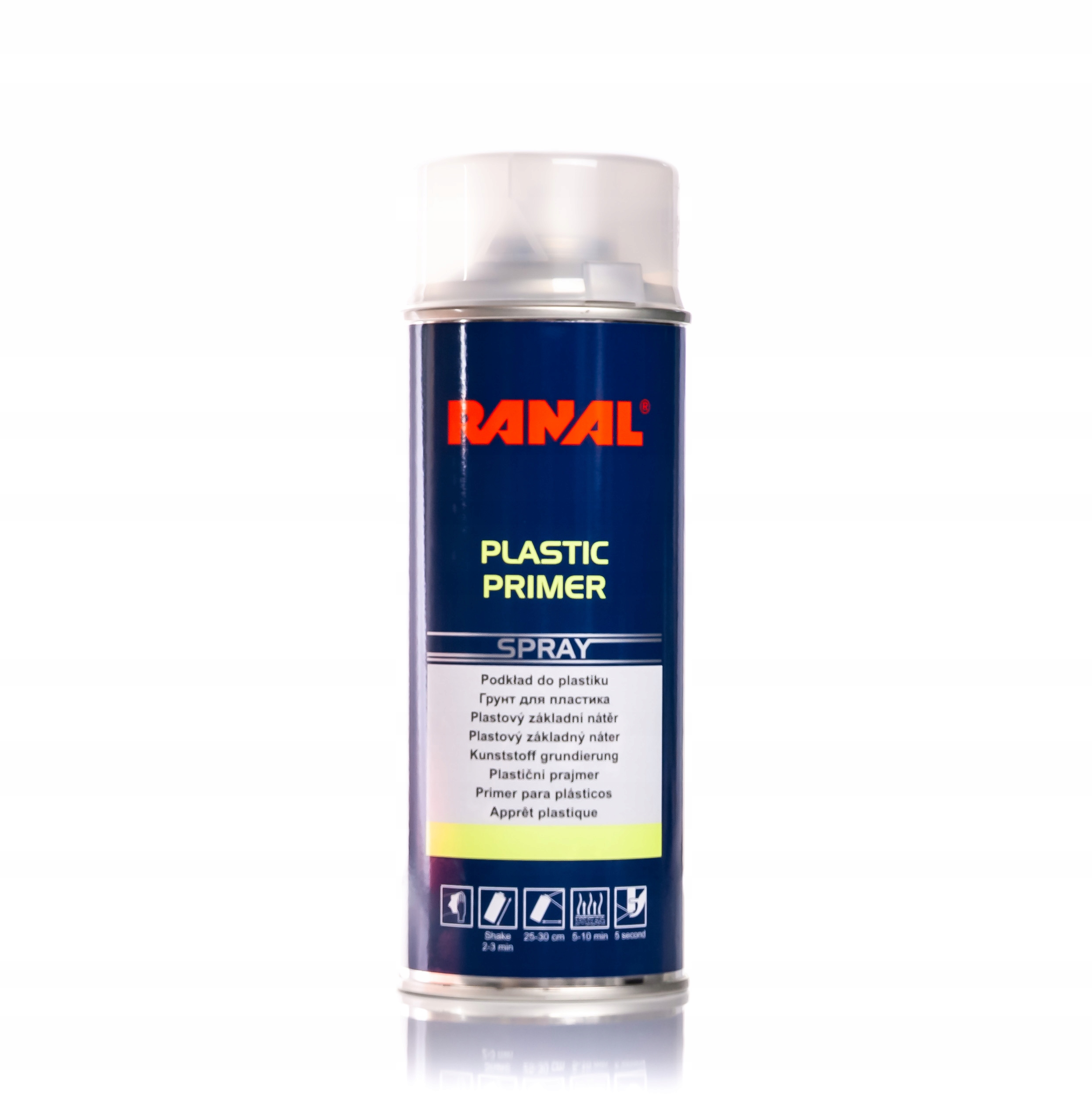 RANAL PRIMER PODKŁAD DO PLASTIKU SPRAY 400ml Producent Ranal