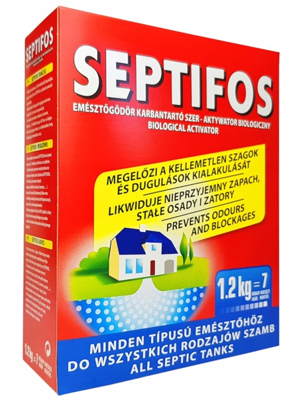 

Septifos 1,2 kg Aktywator Do Szamb I Oczyszczalni