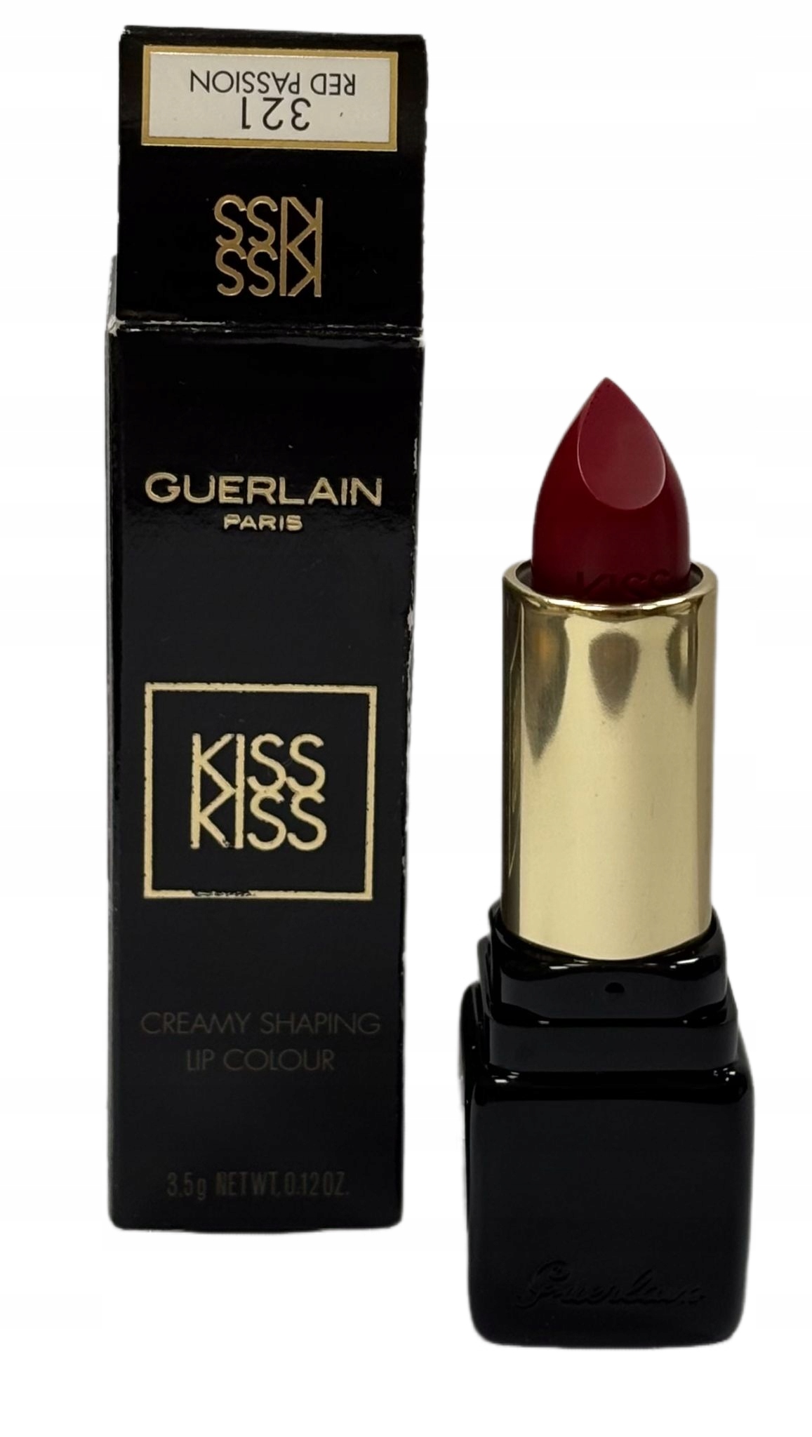 Kiss Kiss Creamy Shaping Lip Colour 321 Red Passion