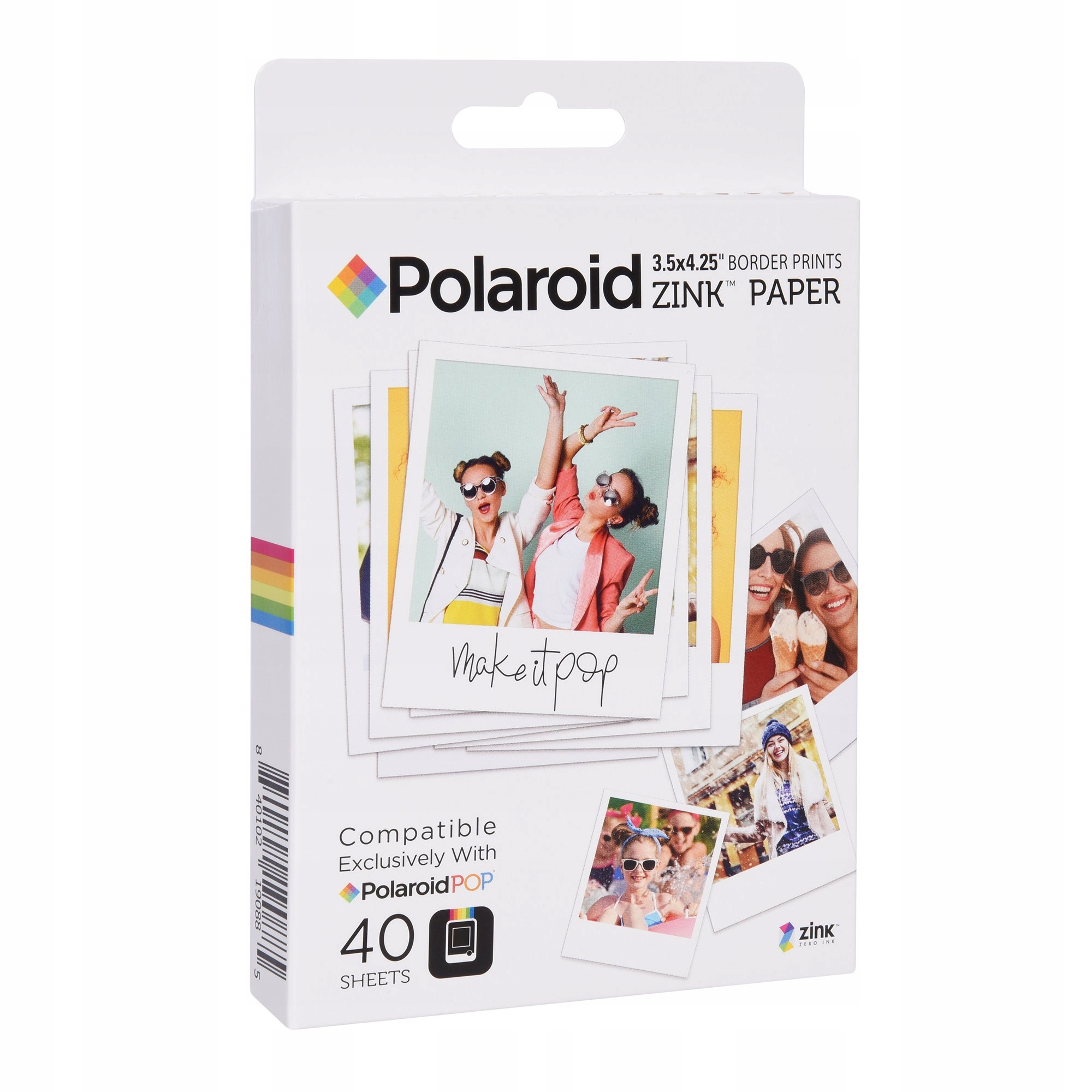 

Wkłady Papier Wkład Zink do Polaroid Pop 40 szt.