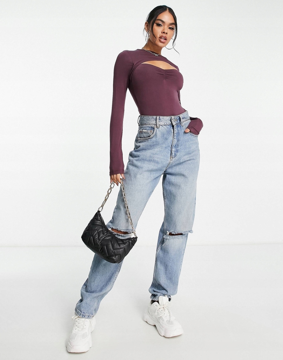 BODY NA DŁUGI RĘKAW ROZM L 995 Rozmiar L (40)