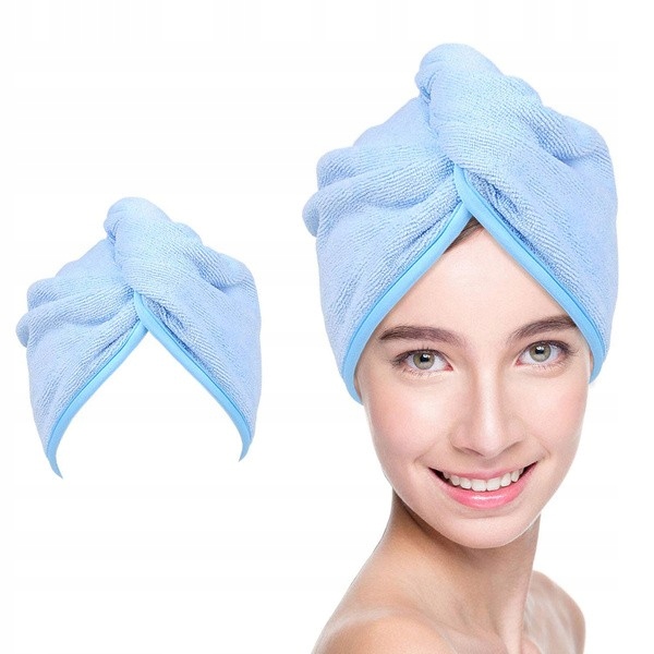 

Turban na głowę Ręcznik do włosów Mikrofibra