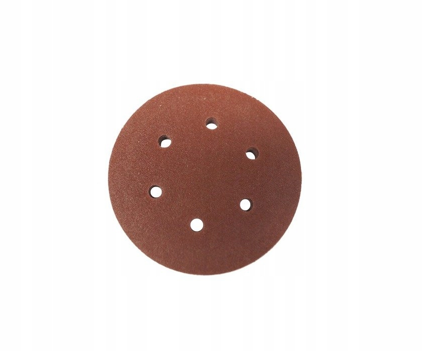 Krążki na rzep 150 mm P 80 papier ścierny 100 szt otworami otwory krążek
