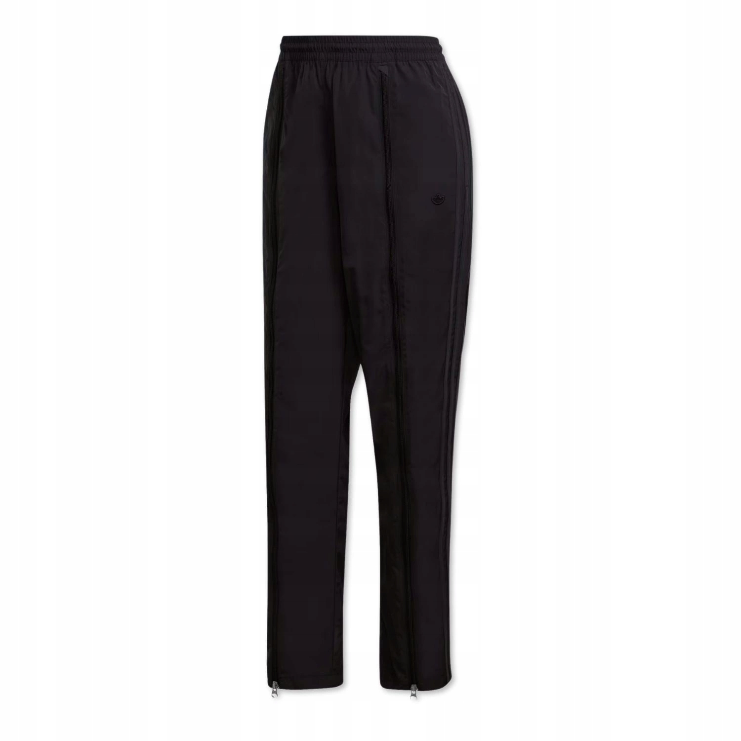 Dámské kalhoty Adidas Zip Open jogger se zipy, černé, sportovní vel. 36