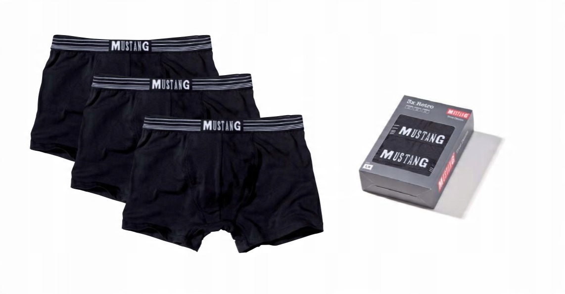 

Bokserki Mustang True Denim 3-pack r. XXL