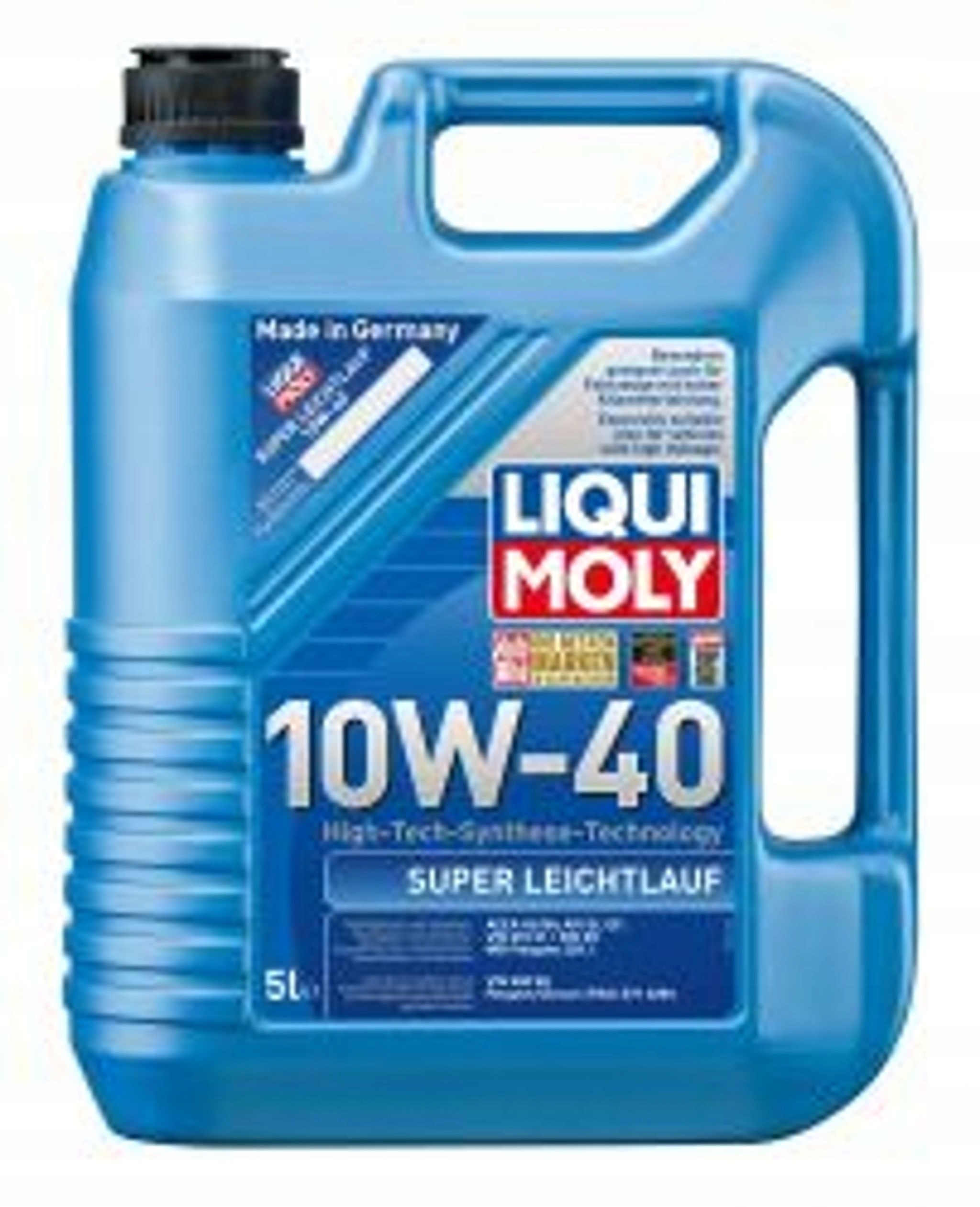 Motorový olej Liqui Moly Leichtlauf 5 l 10W-40
