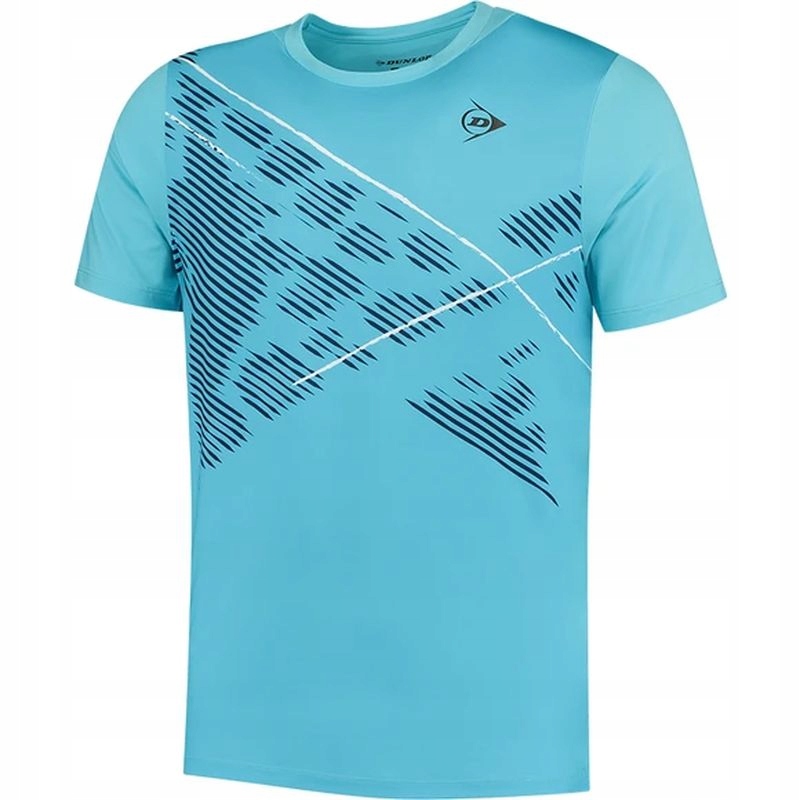 Tričko Dunlop Game Tee 1 Aqua Blue Men S