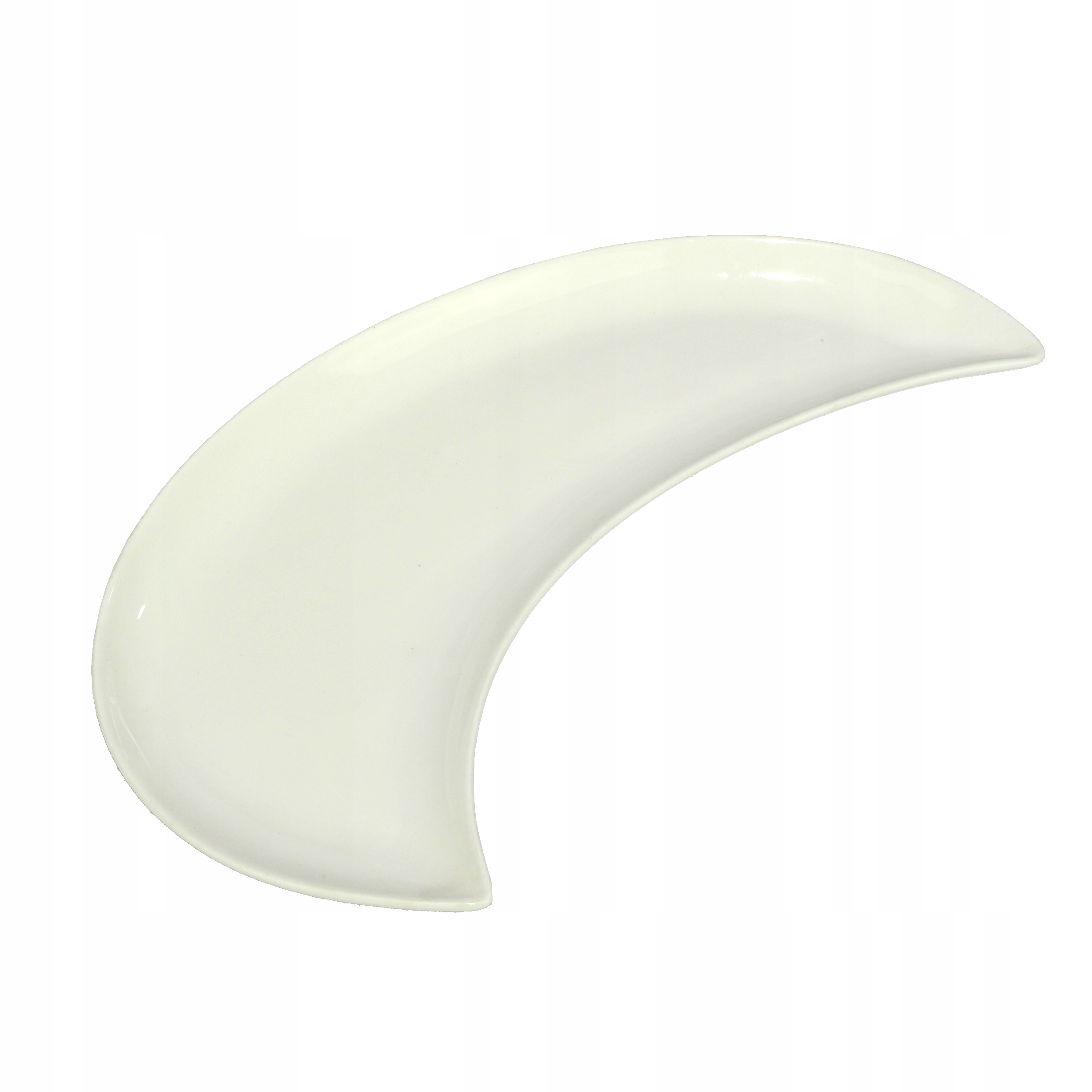 

Biała dekoracyjna patera ceramiczna księżyc 33 cm