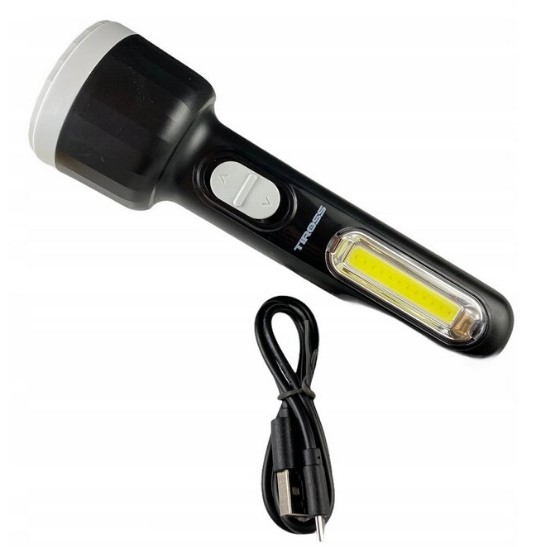 

Latarka Akumulatorowa Z Diodą Led 3 W 2 W Cob