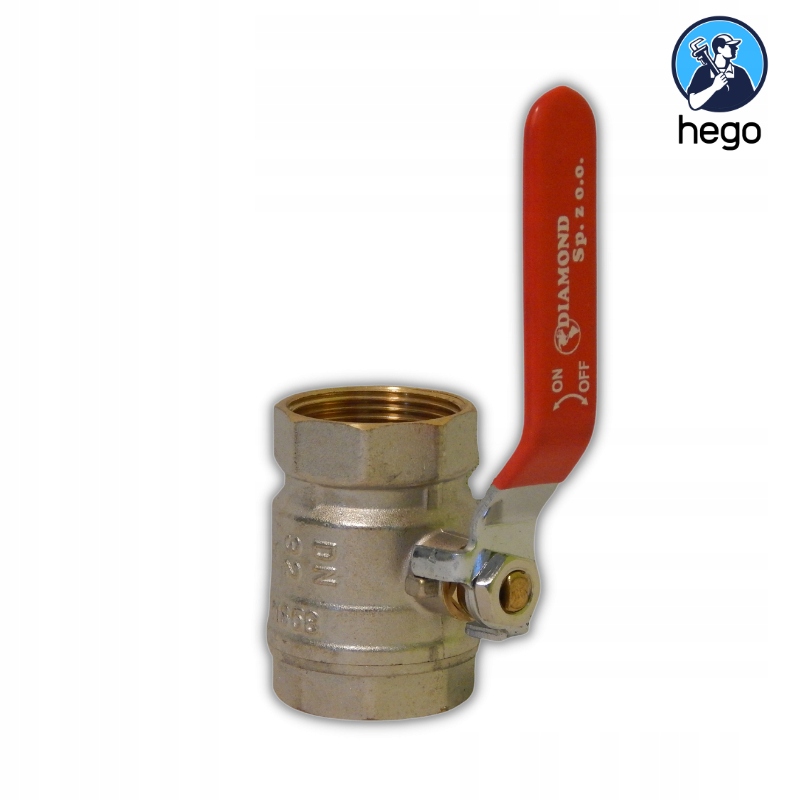 

Zawór kulowy 6/4" woda DN40