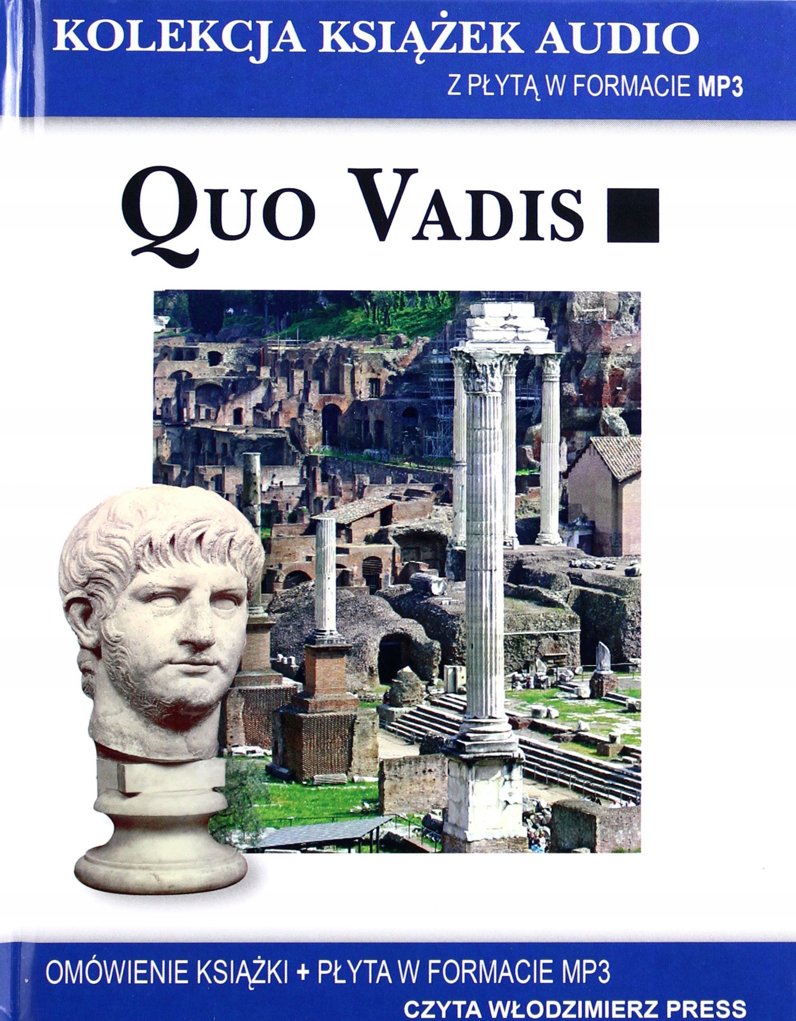 QUO VADIS (ROZDZIAŁ 1-45) - HENRYK SIENKIEWICZ (BOOKLET) AUDIOBOOK CD-MP3