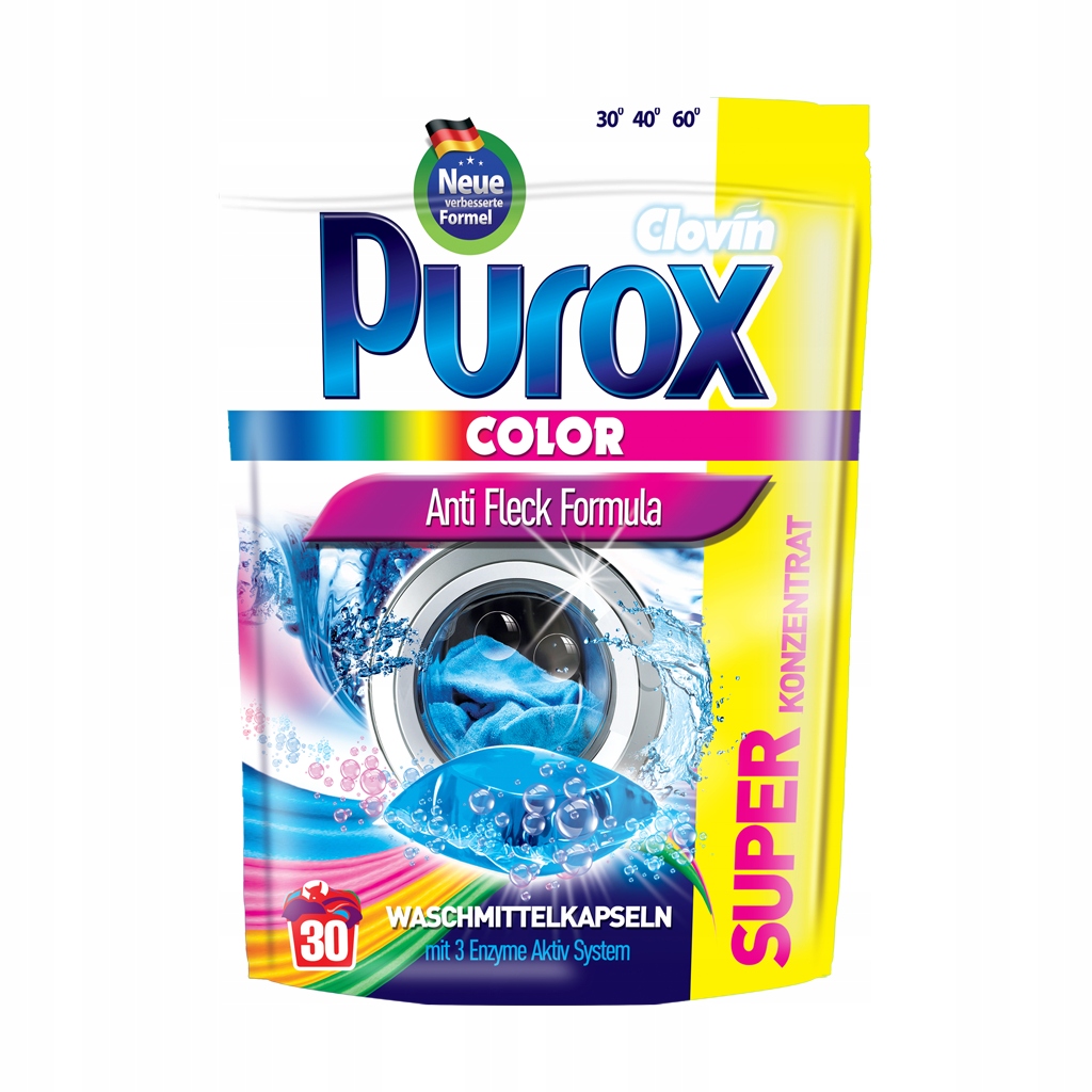 

Purox Color Żelowe Kapsułki Do Prania 30 szt