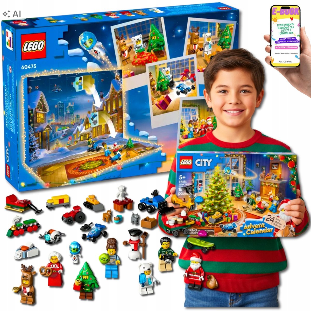 Lego Kalendarz Adwentowy City Święta Latka Dla Dziecka Ebook