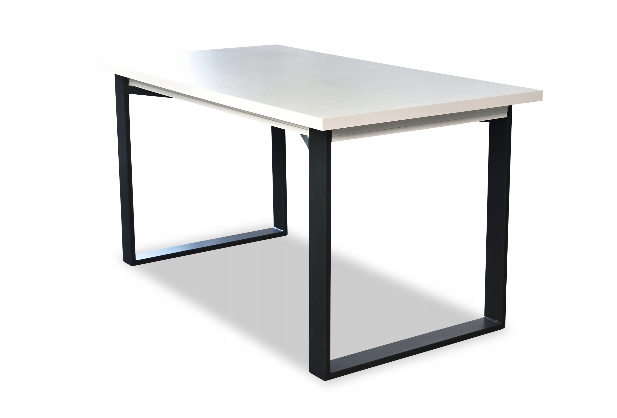 Stół LOFT rozkładany styl industrialny DĘBOWY Kształt blatu prostokątny