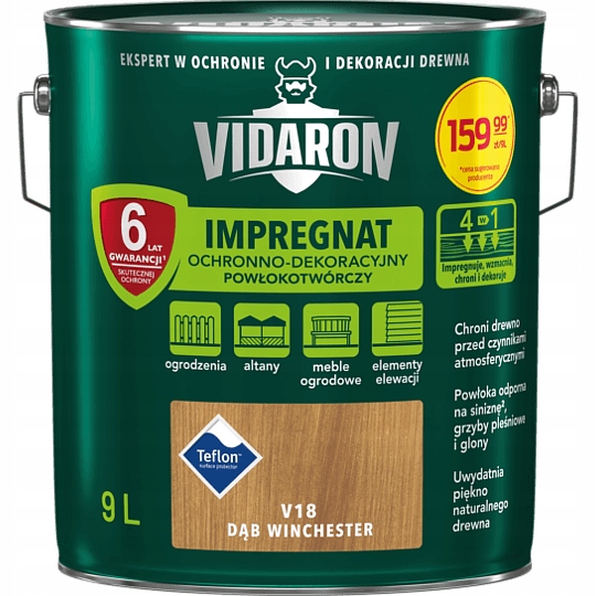 

Vidaron Impregnat V18 Dąb Winchester 2,5L
