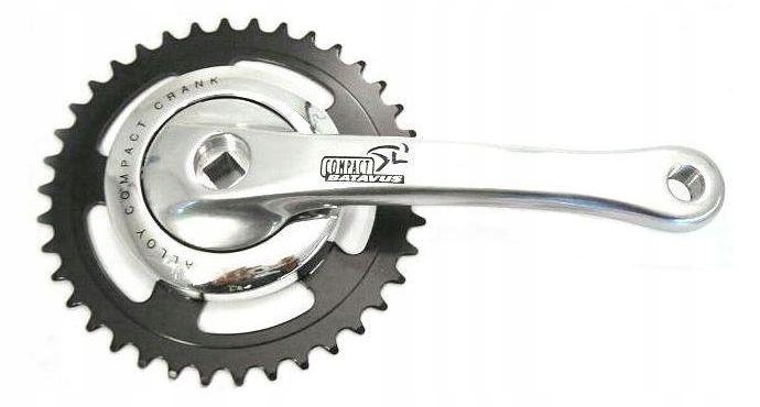 Korba Batavus Compact 38t srebrna