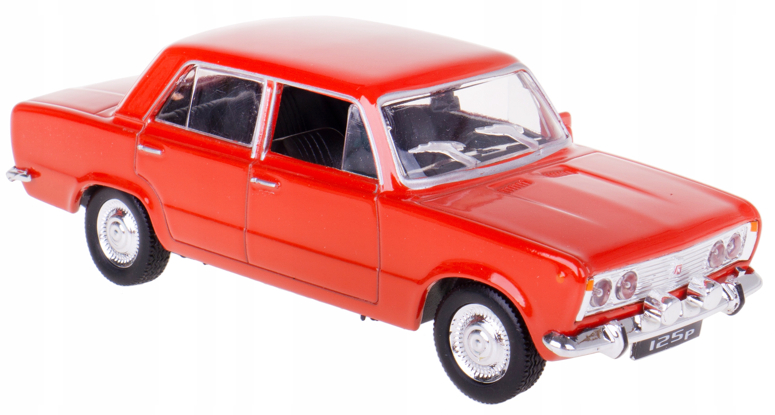 

Fiat 125p Model Metalowy Kolekcja Prl 1:43 Czerwon