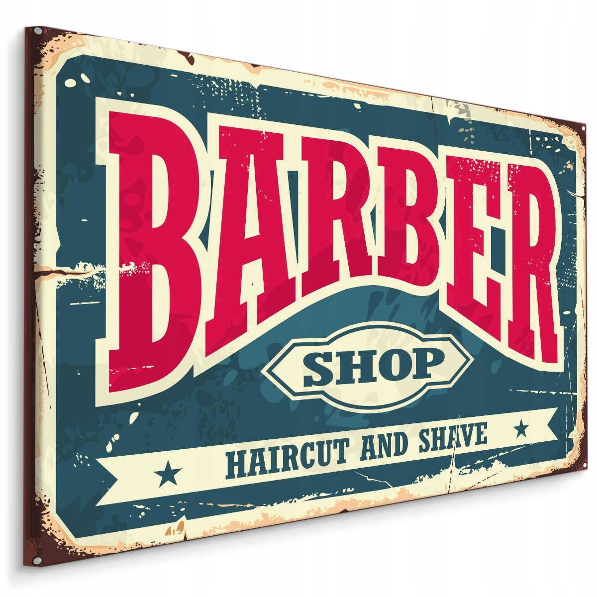 

Obraz Ścienny Barber Shop Napisy Vintage 70x50