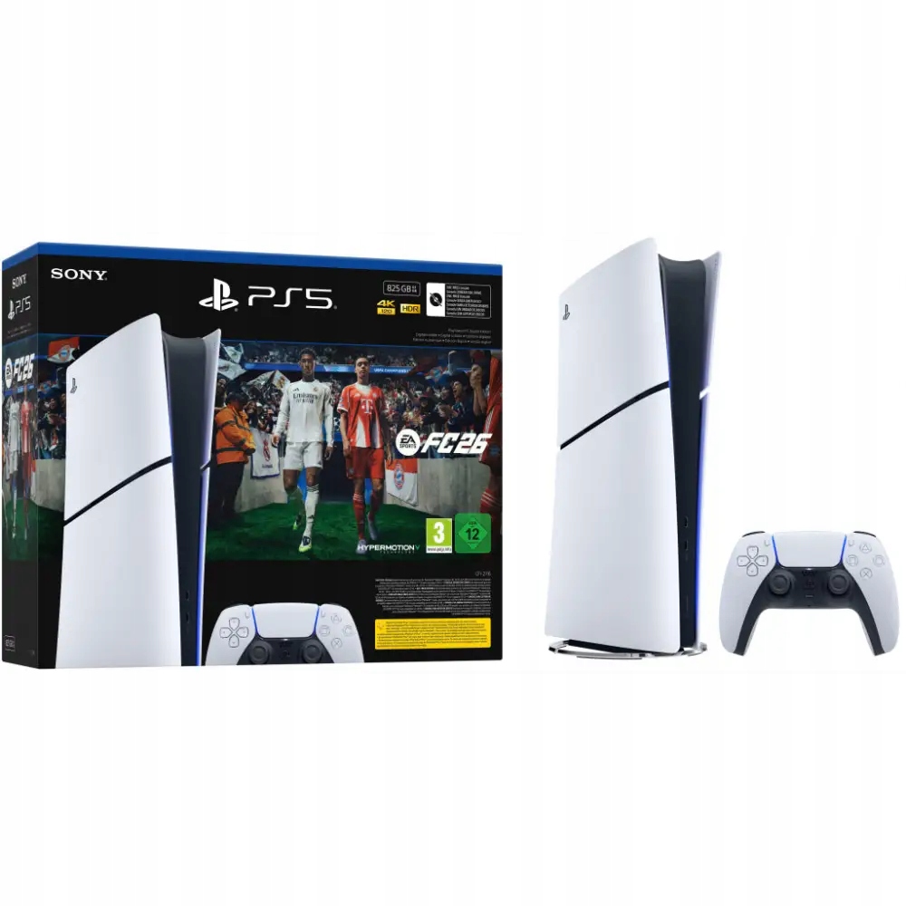 Konsola Sony PlayStation 5 PS5 Slim Digital + EA SPORTS FC 26