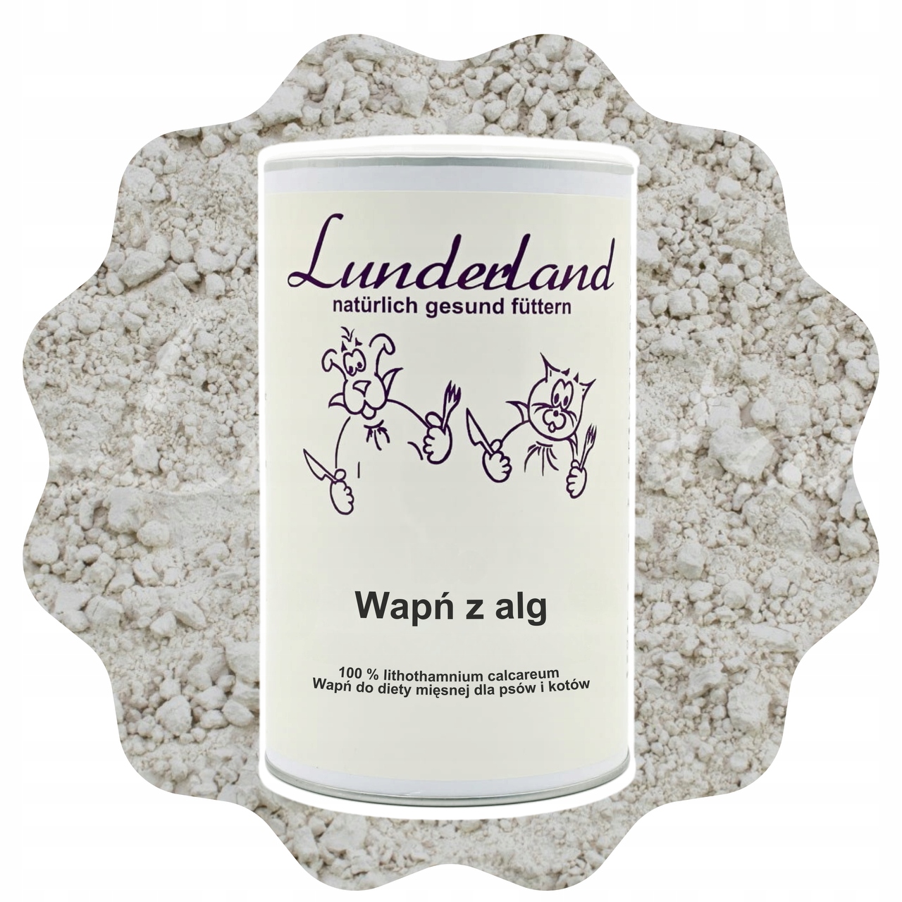 Levně Lunderland vápník z řas 700 g