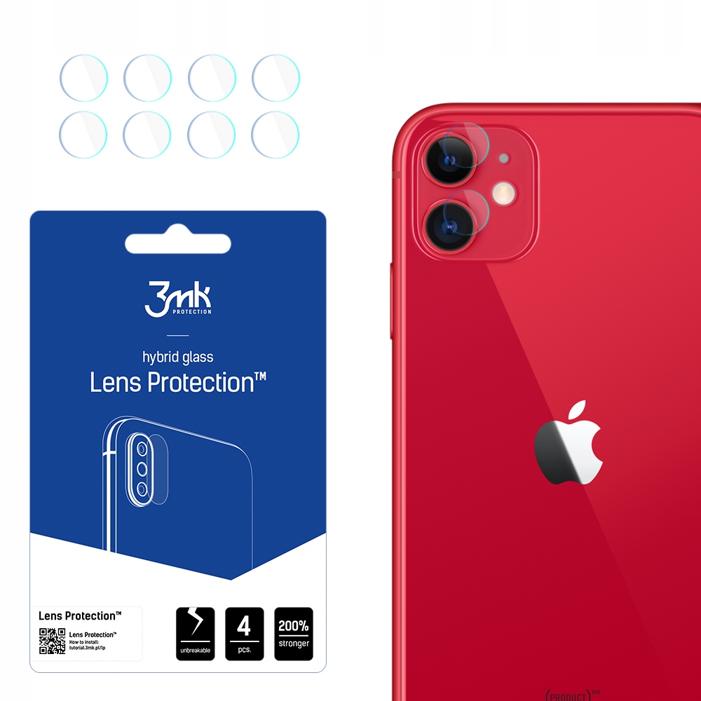 

Szkło na Obiektyw Aparat do Apple iPhone 11 3mk