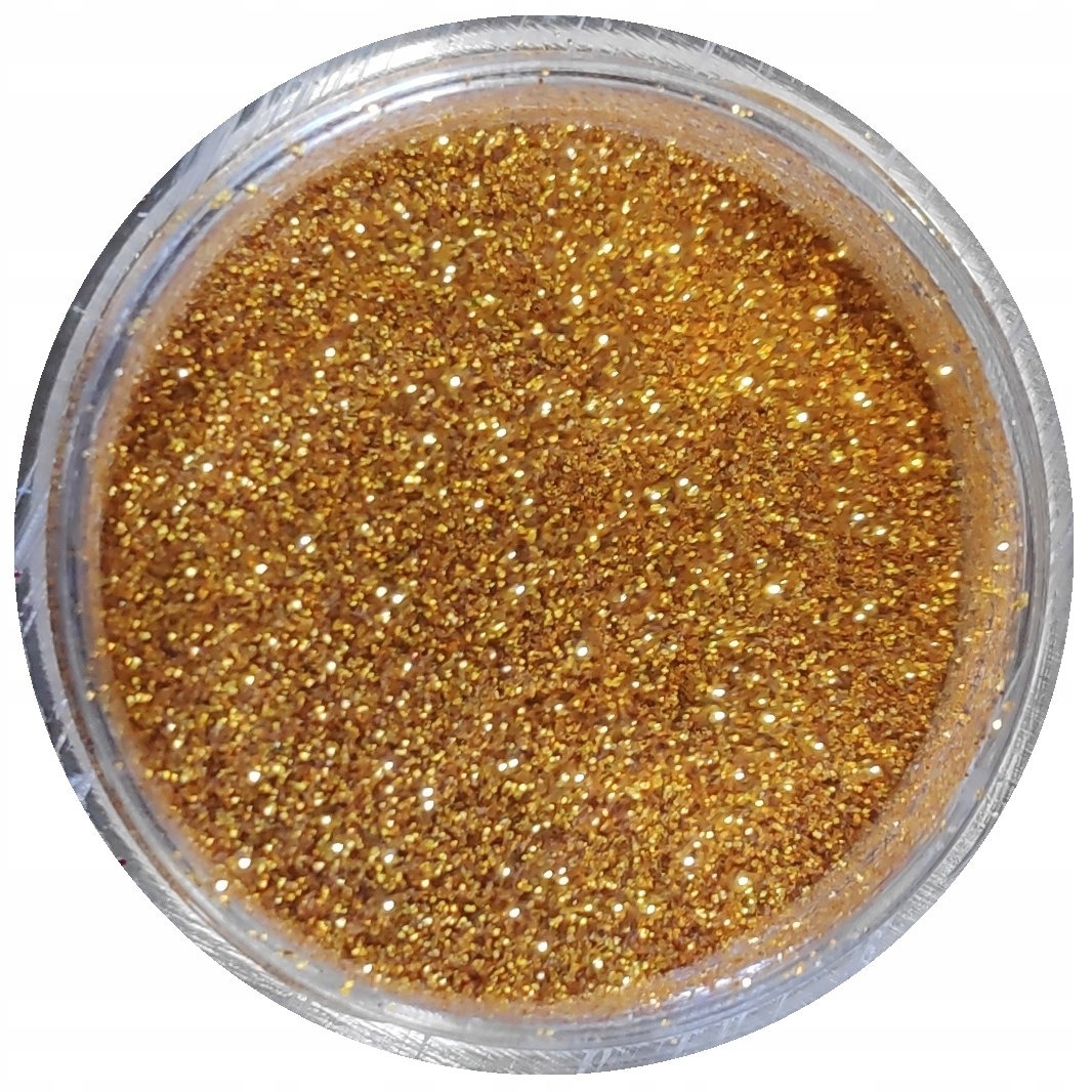 

Pyłek Mighty Gold brokat do zdobienia paznokci 1g