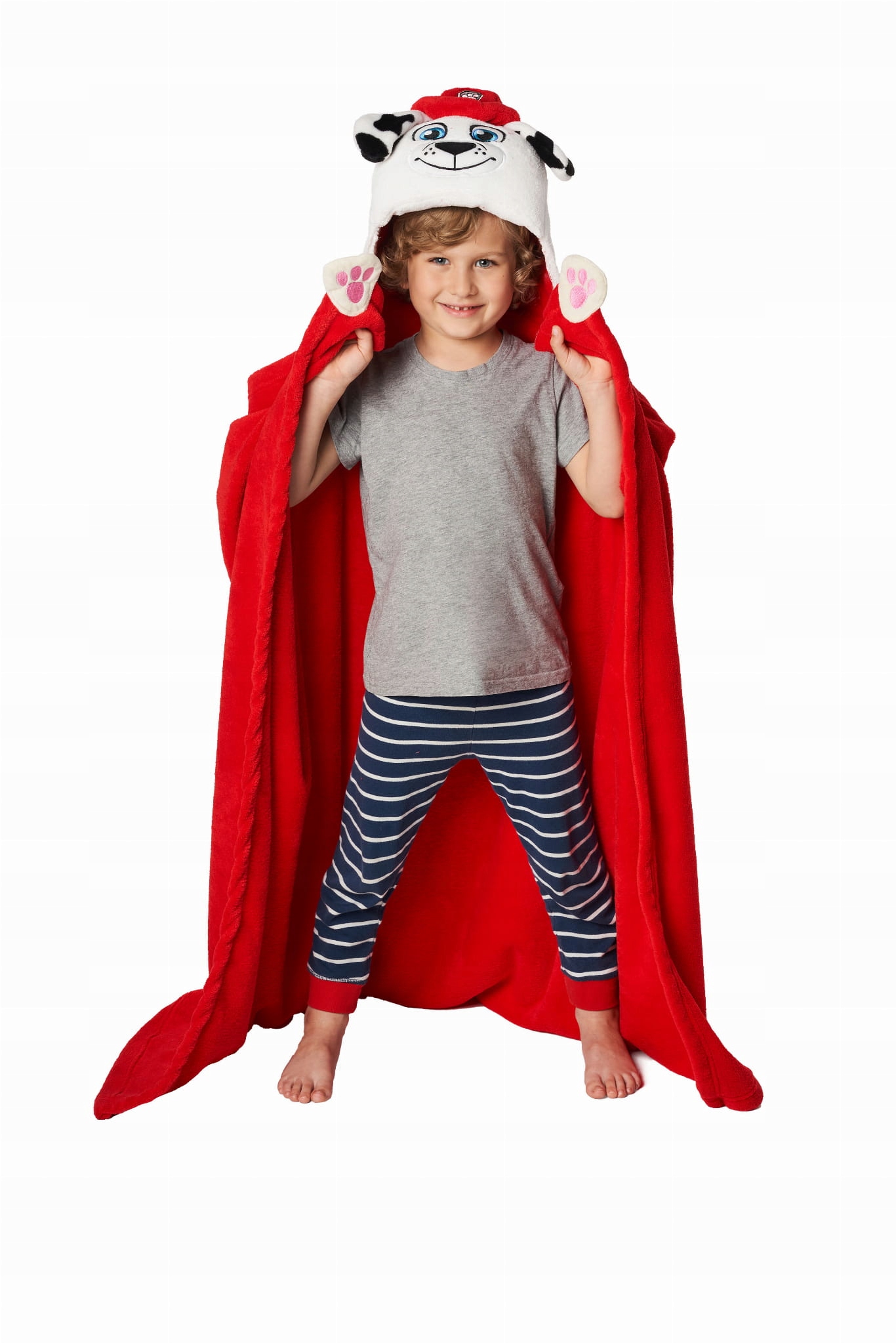 

koc kocyk 110x140 z kapturem Psi Patrol dziecięcy