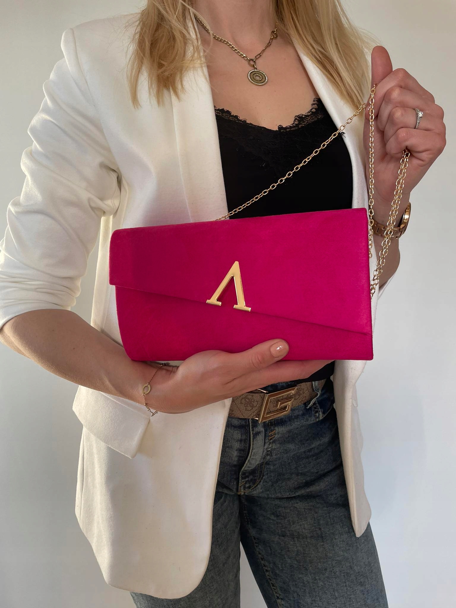 ZJAWISKOWA ZAMSZOWA TOREBKA KOPERTÓWKA FUKSJA Styl wizytowy