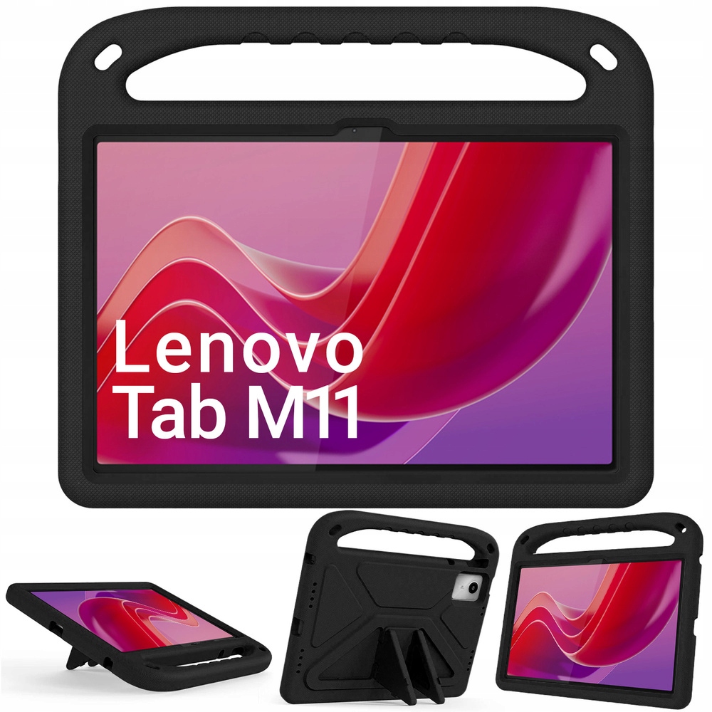 Pouzdro FunColor pro Lenovo Tab M11 TB330FU 10.95 (Černé)