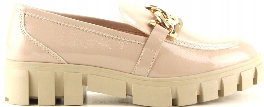 iBUTY Mokasíny S Řetězem Sergio 751 Béžové 41