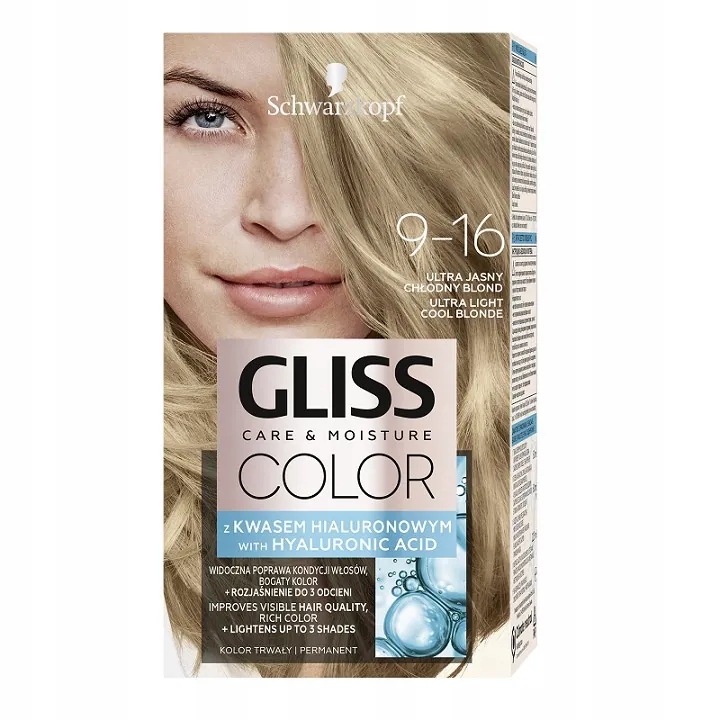 

Gliss Color krem koloryzujący do włosów 9-16 Ultra
