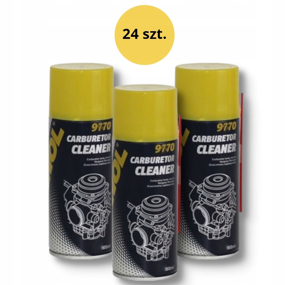 Mannol Carburetor Cleaner Sprej Na Čistenie Karburátora 600 ML (9770) (24)