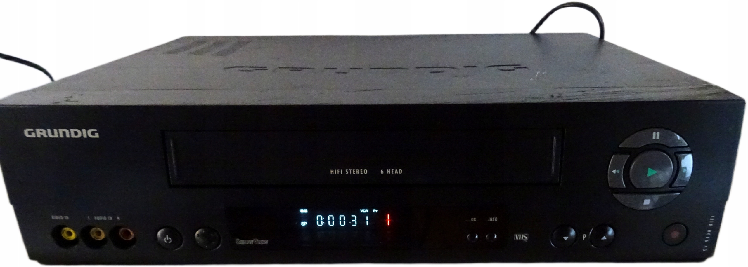 Magnetowid VHS Grundig GV 9400 | 6 Głowic Hi-Fi Stereo | Pilot Sprawny 100%