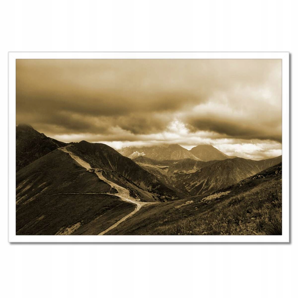 Plakáty v rámu 60x40 Tatry Polské hory Pohled