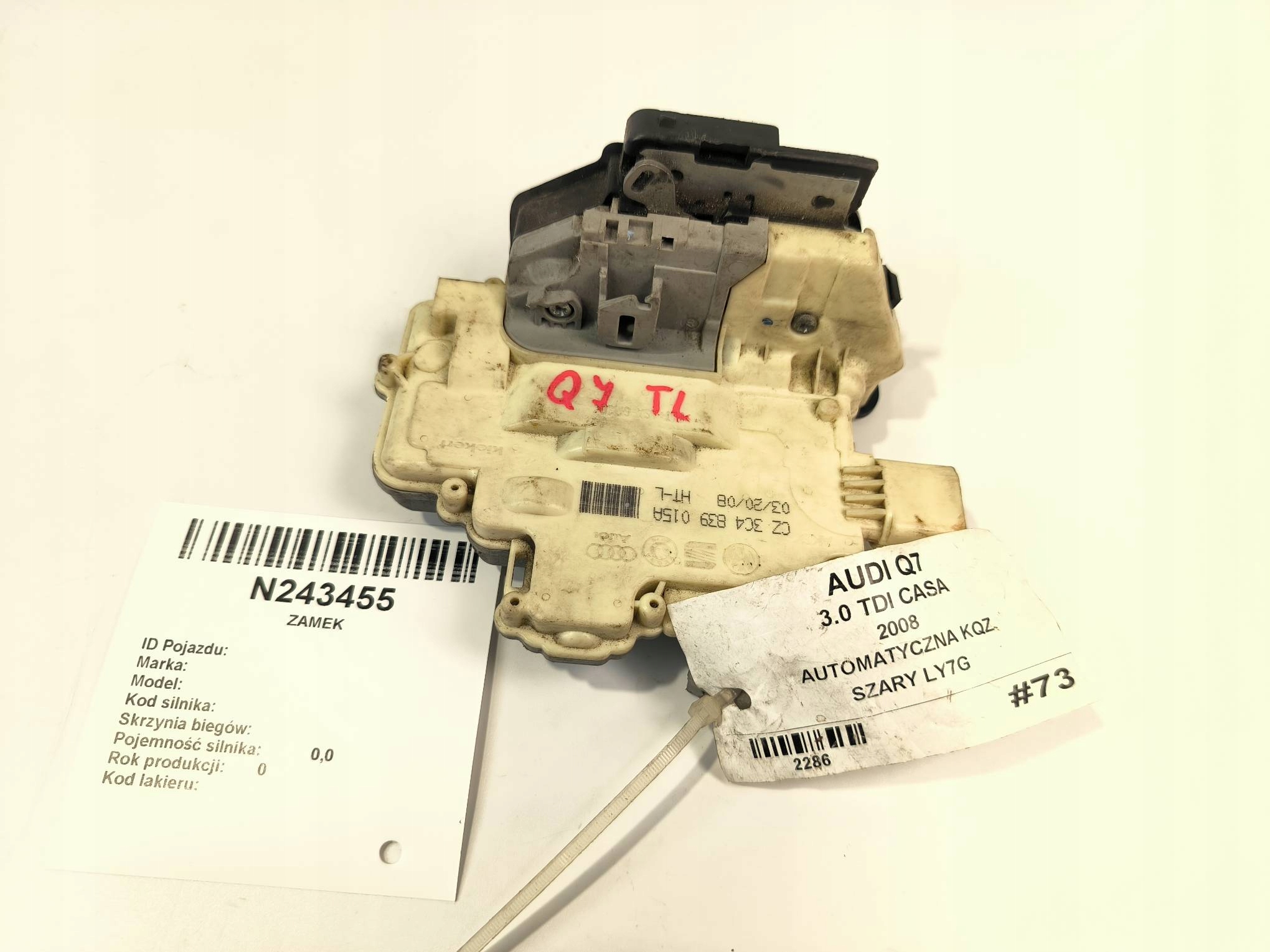 Schloß Tür LT 3C4839015A VOLKSWAGEN PASSAT B6